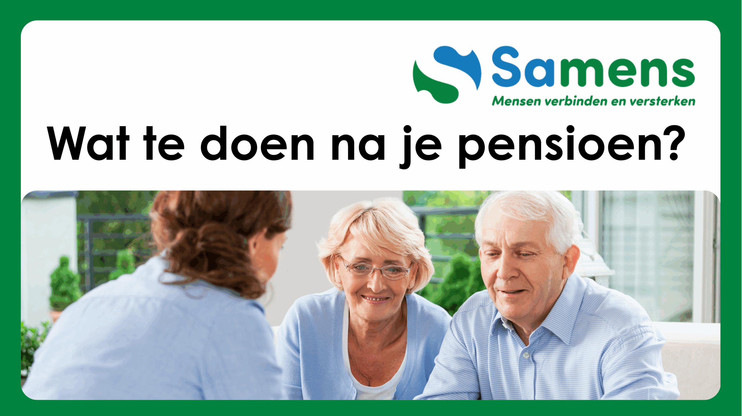 Wat te doen na je pensioen?