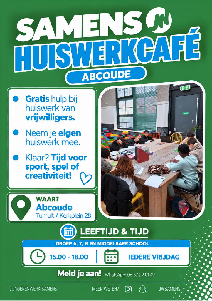 Huiswerkcafé Abcoude